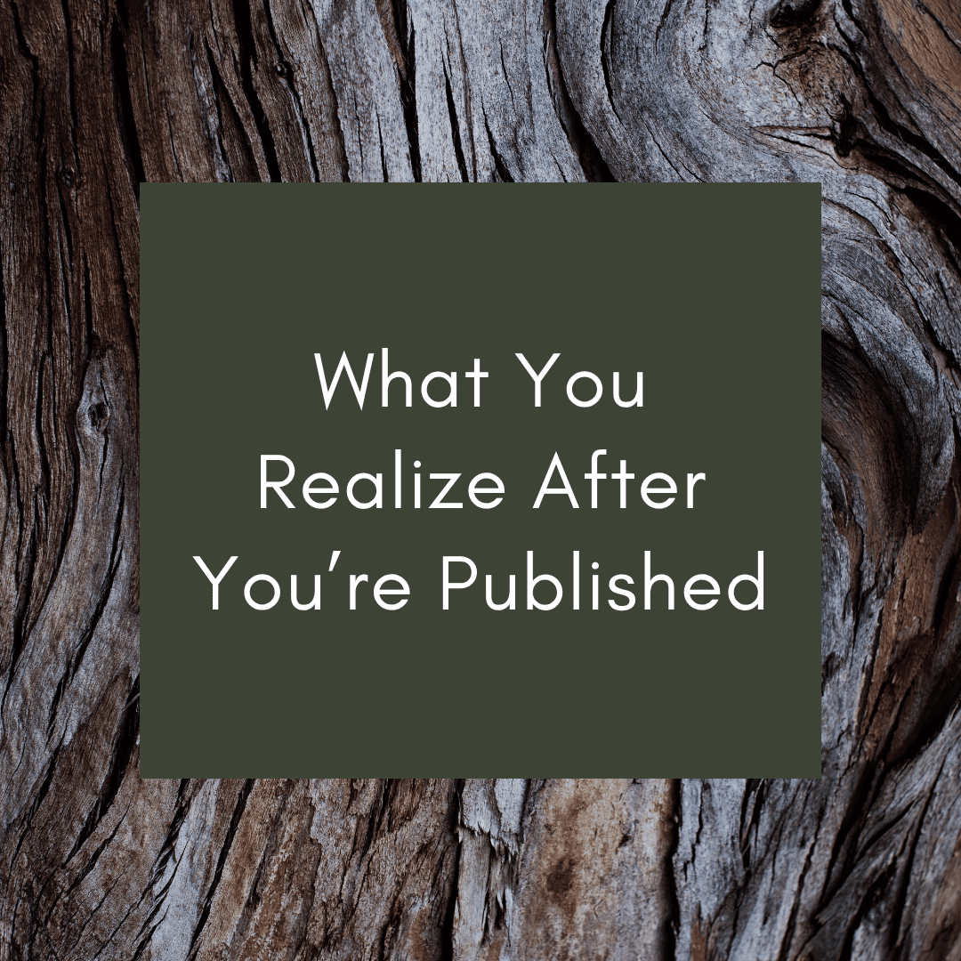 What You Realize After You’re Published